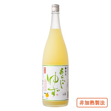 梅乃宿 あらごしクールゆず 非加熱製法 1800mL