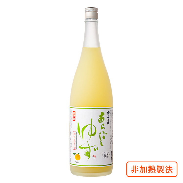 梅乃宿 あらごしクールゆず 非加熱製法 1800mL