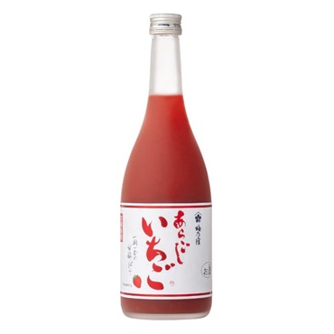 梅乃宿 あらごしいちご 720ml