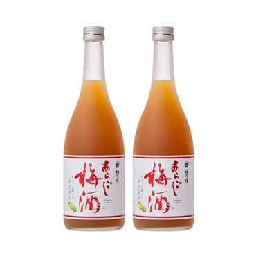 あらごし梅酒 720ml×2本セット