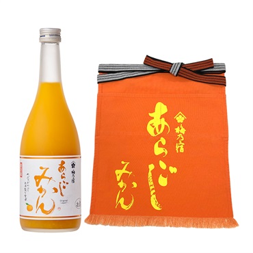 あらごしみかん 720mL＋前掛けセット