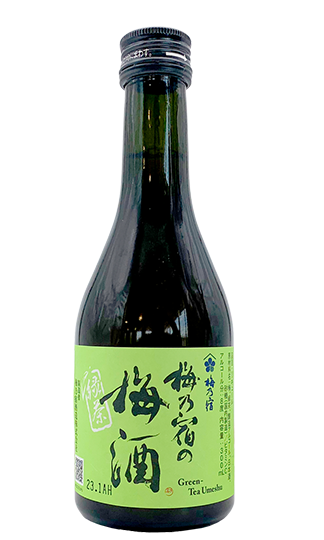 緑茶梅酒 300ml（日本未発売）の画像