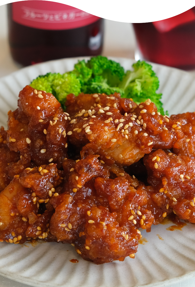 おすすめペアリング＜ヤンニョムチキン＞